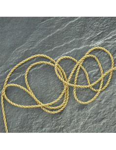 Lurex-Kordel 3 mm - Gold