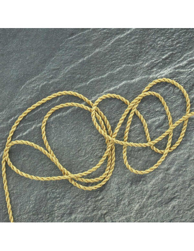 Lurex-Kordel 3 mm - Gold