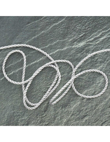 Lurex-Kordel 3 mm - Silber