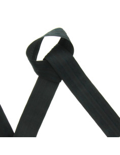 Automatik-Faltenband - Schwarz 70 mm