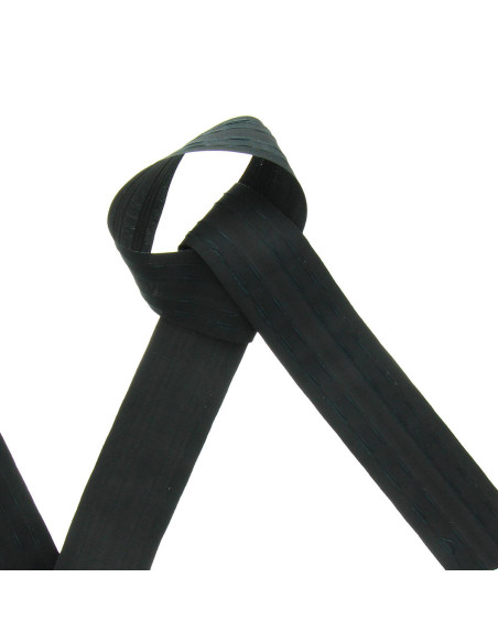 Automatik-Faltenband - Schwarz 70 mm