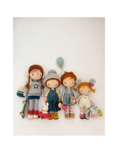Buch "Die Familie von Lulu" zum Häkeln
