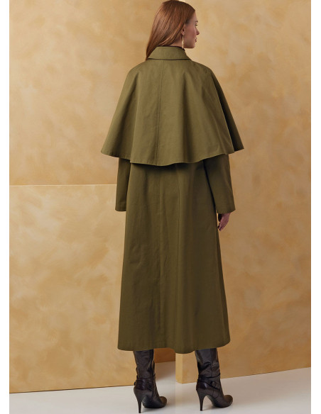 Mantelschnittmuster - Vogue 2074