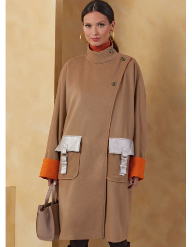 Mantelschnittmuster - Vogue 2075