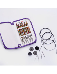 KnitPro Chunky Symfonie Wood Rundstricknadel-Set