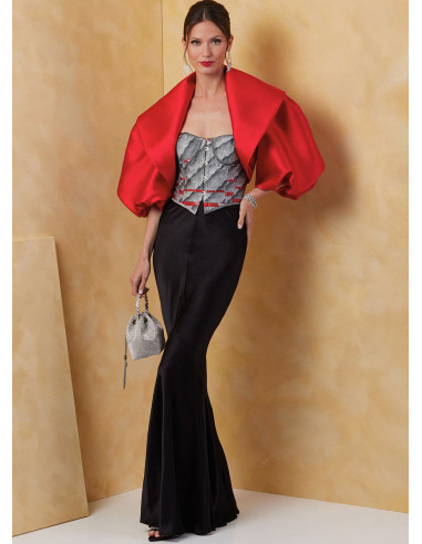 Bolero-Schnittmuster - Vogue 2078