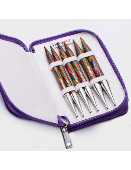 KnitPro Chunky Symfonie Wood Rundstricknadel-Set