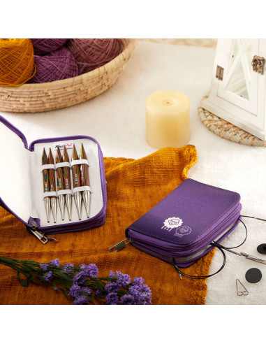 KnitPro Chunky Symfonie Wood Rundstricknadel-Set