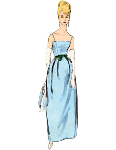 Vintage-Kleid-Schnittmuster - Vogue 2082