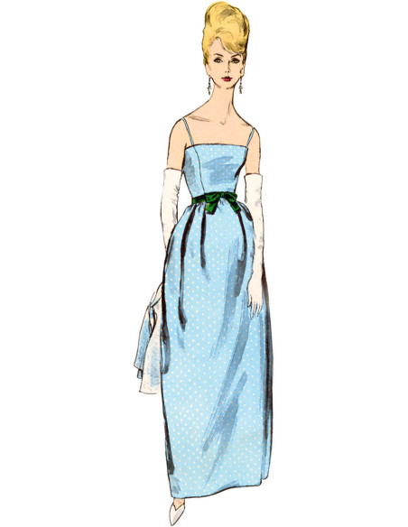 Vintage-Kleid-Schnittmuster - Vogue 2082