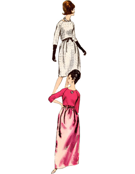 Vintage-Kleid-Schnittmuster - Vogue 2082