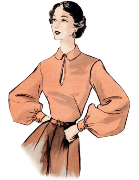 Gesamtschnittmuster - Butterick 7017