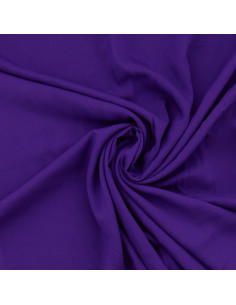 Viskose-Popeline-Stoff - Violett
