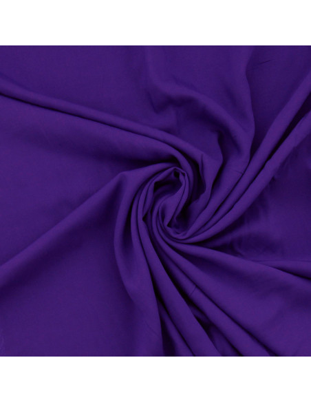 Viskose-Popeline-Stoff - Violett