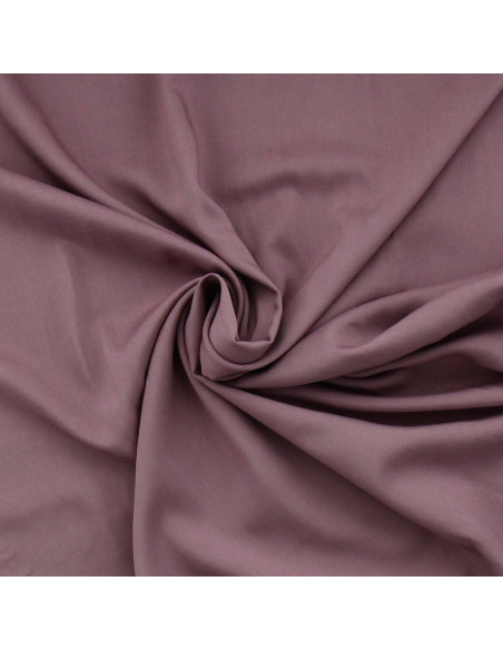 Viskose-Popeline-Stoff - Mauve