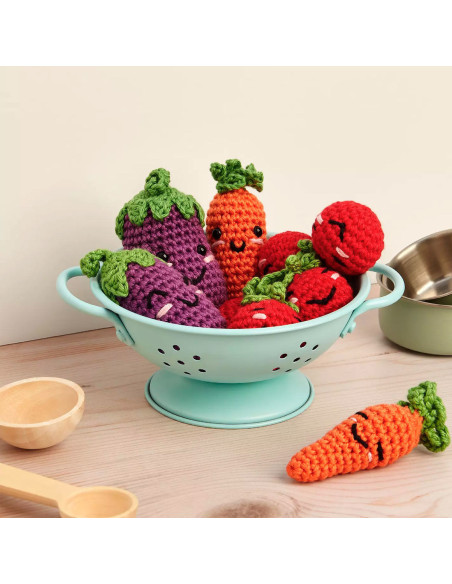 Amigurumi-Set - Unsere Freunde, die Gemüse