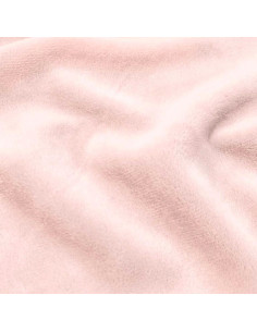 Glatter Minky-Stoff - Rosa