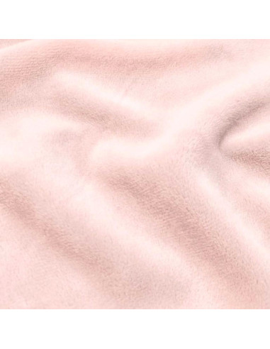 Glatter Minky-Stoff - Rosa