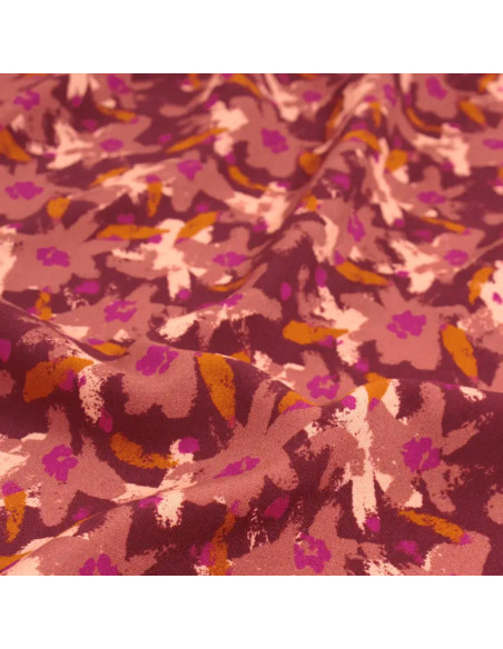 Viskosestoff Edel Terracotta - Églantine & Zoé