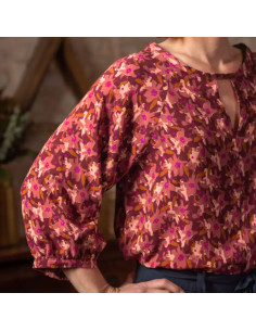 Viskosestoff Edel Terracotta - Églantine & Zoé 2