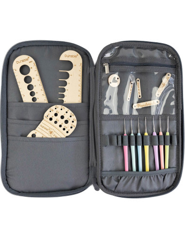 Haltbare Aufbewahrungstasche für Nadeln und Häkelnadeln