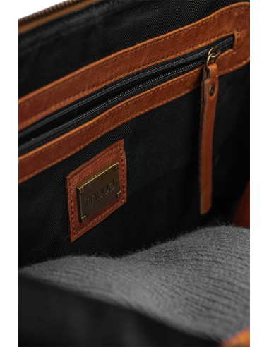 Muud Cleo XL Umhängetasche - Rich Brown
