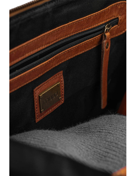 Muud Cleo XL Umhängetasche - Rich Brown