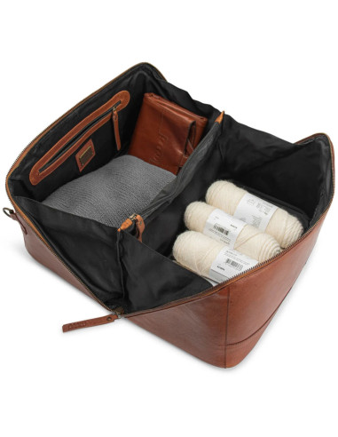 Muud Cleo XL Umhängetasche - Rich Brown