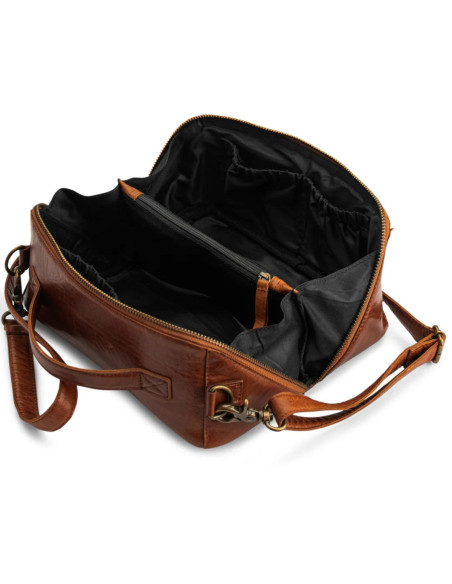 Muud Cleo Umhängetasche - Rich Brown