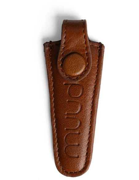 Leder-Schutzhülle für Stickschere Muud Espoo - Rich Brown