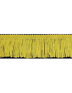 5 cm Fransen - Gelb