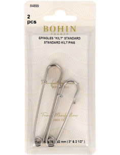 Set aus 2 Kilt-Pins - Silber 2