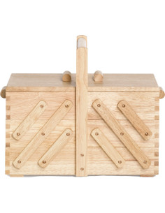 Näherin aus hellem Holz M