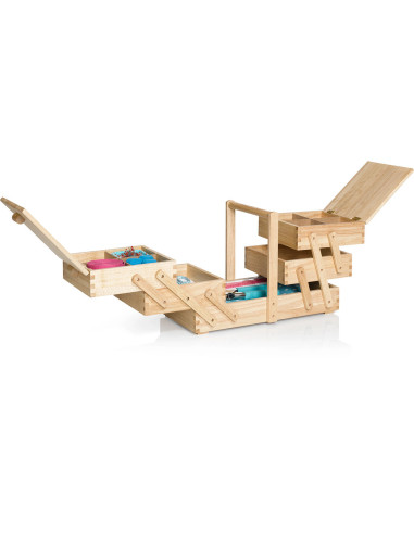 Näherin aus hellem Holz M