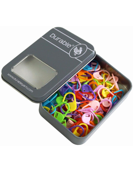 Box mit 80 verschließbaren Netzmarkern 23 mm Durable