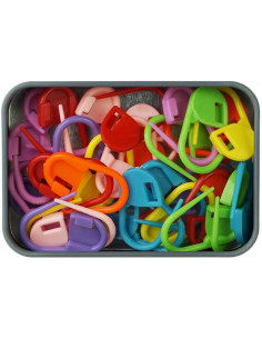 Schachtel mit 32 verriegelbaren 30 mm Netzmarkern Durable 2