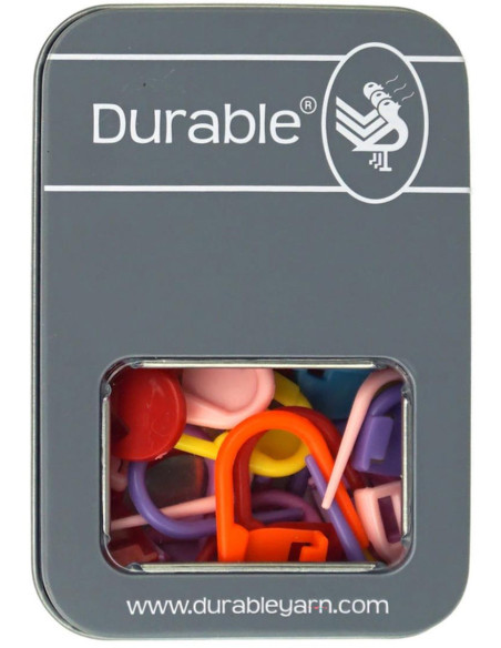 Schachtel mit 32 verriegelbaren 30 mm Netzmarkern Durable
