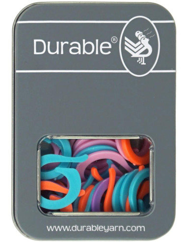 Schachtel mit 50 offenen Maschenmarkierern 24 mm Durable