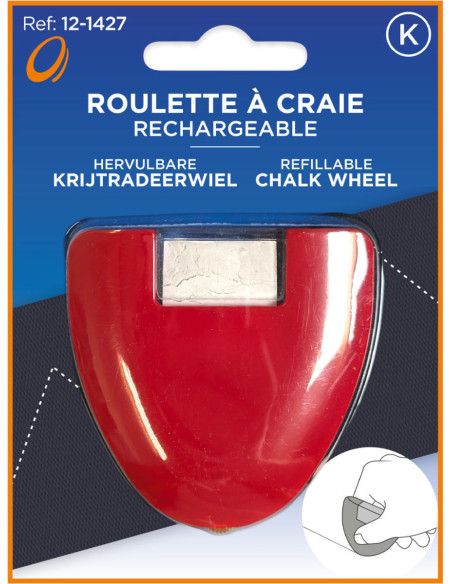 Nachfüllbare Kreide-Roulette