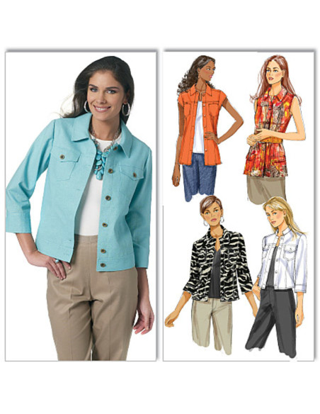 Jackenschnittmuster - Butterick 5616