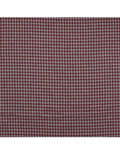 Kariertes Flanellgewebe - Bordeaux 2