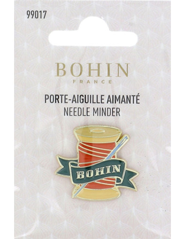 Magnetischer Nadelhalter Bohin - Vintage Garnspule