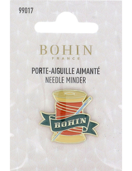 Magnetischer Nadelhalter Bohin - Vintage Garnspule