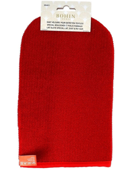Spezial-Samt-Handschuh für Fusseln und Tierhaare von Bohin