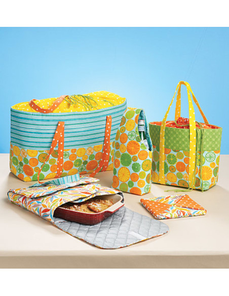 Lebensmittelträger, Topflappen, Picknicktasche