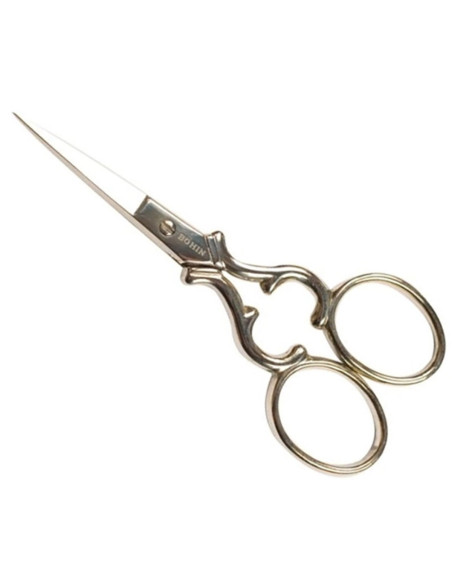 Silberne Herz-Stickschere Bohin 9 cm