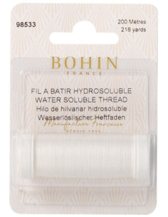 Wasserlöslicher Heftfaden Bohin