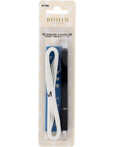 Personalisierbares Bügeletikett für Kleidung Bohin