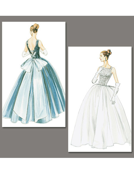 Kleidmuster Jahr 1956 - Vogue 8729