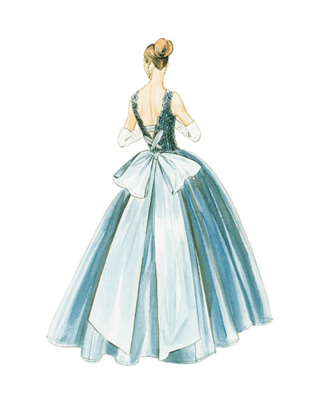 Kleidmuster Jahr 1956 - Vogue 8729